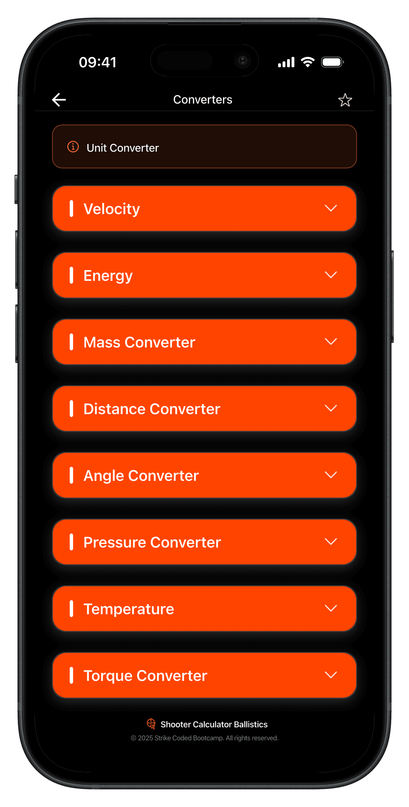 SC Ballistics — Converters