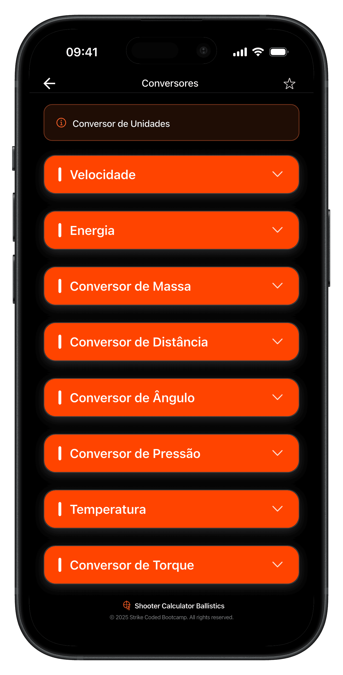 SC Ballistics — Conversores